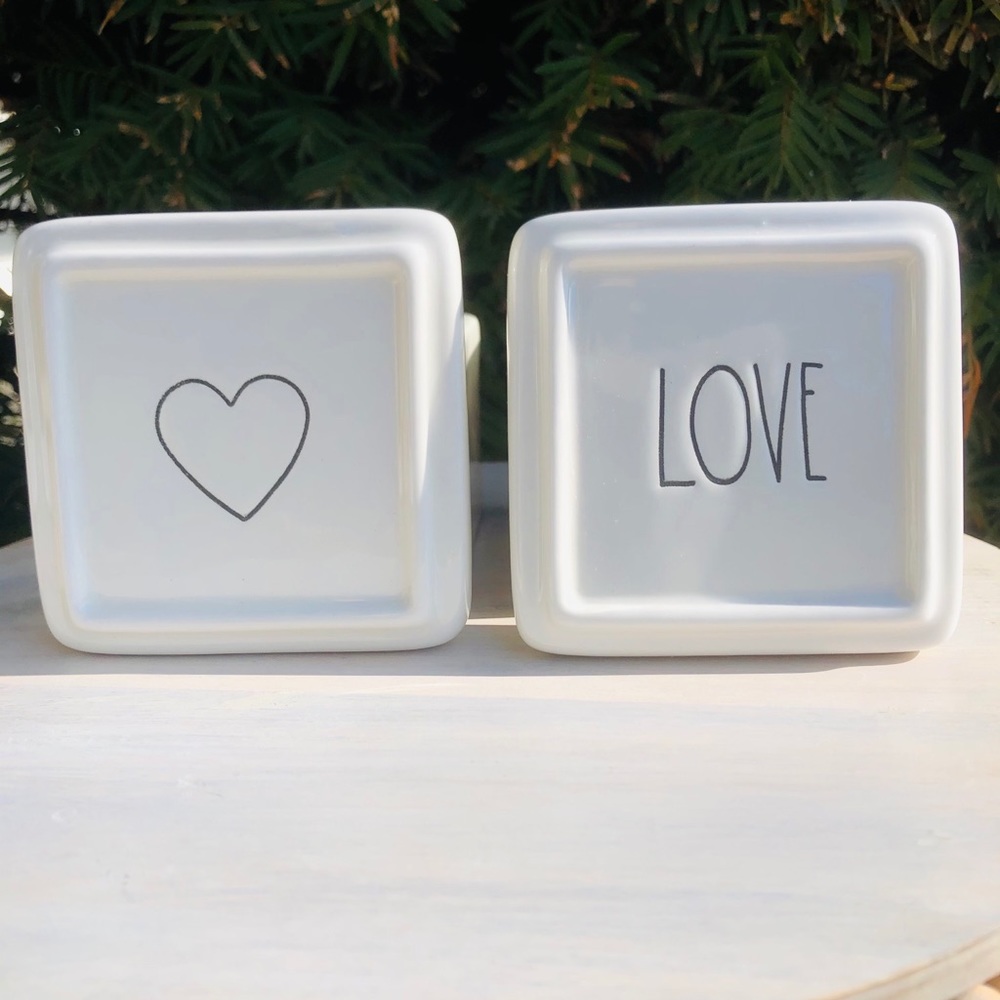 Rae Dunn Set of 2 Jewelry Boxes